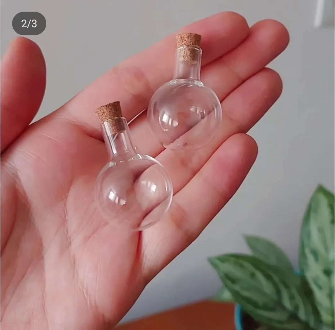 ویال توپی شیشه ای